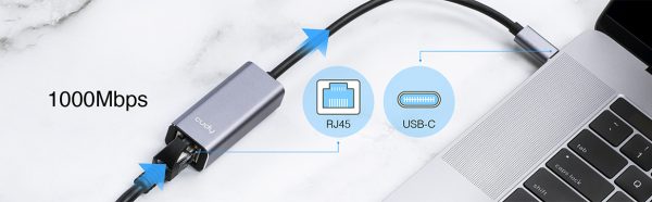 Adaptateur RJ45 USB-C