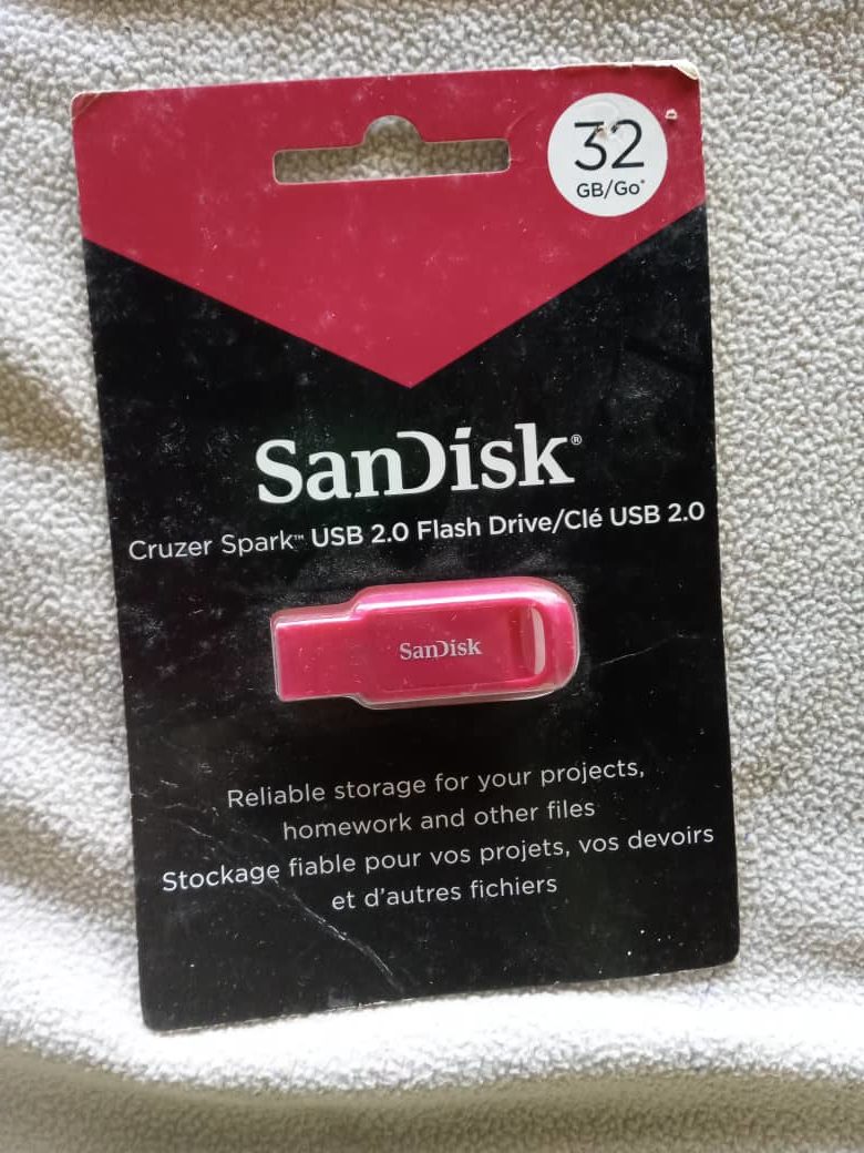 Clé USB Cruzer Blade – 8/16/32/64 Go – USB 2.0 SANDISK – Skyran Group Store