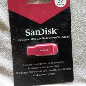 Clé USB Cruzer Blade – 8/16/32/64 Go – USB 2.0 SANDISK
